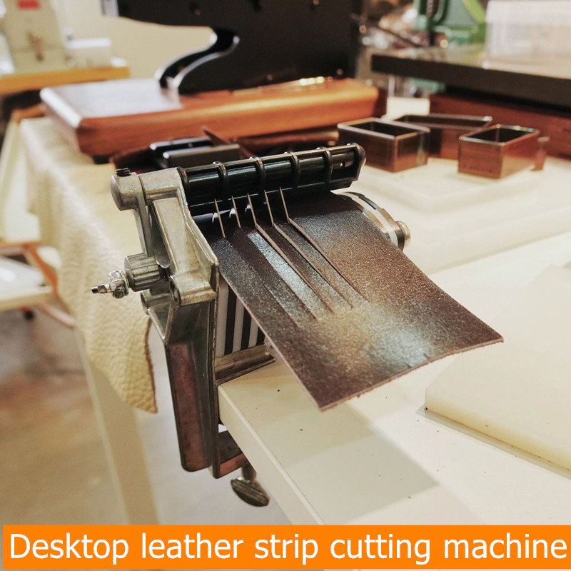 Leatherwork Machine - DIY Desktop lederen stripsnijmachine gebruikt voor