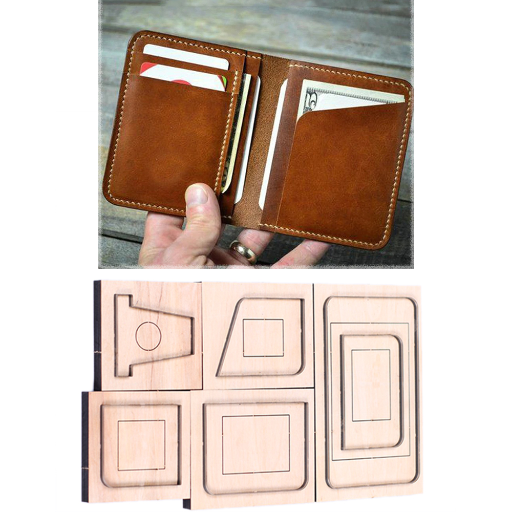 Leatherwork Machine - DIY leer ambachtelijke eenvoudige kaarthouder kleine