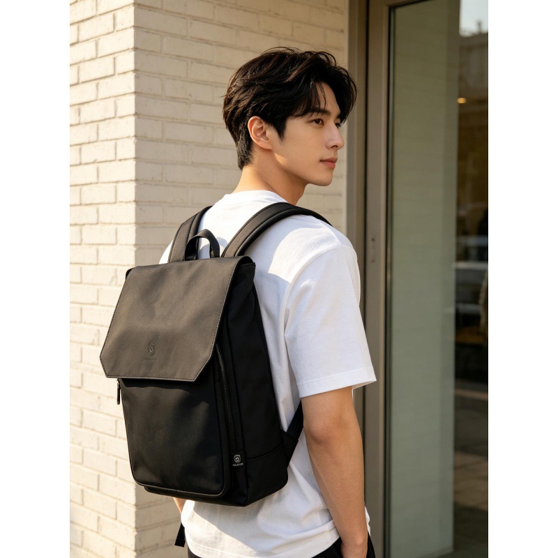 Hoogwaardige laptoptas van PU- - Leather Work Rucksack Mens recensie en prijs