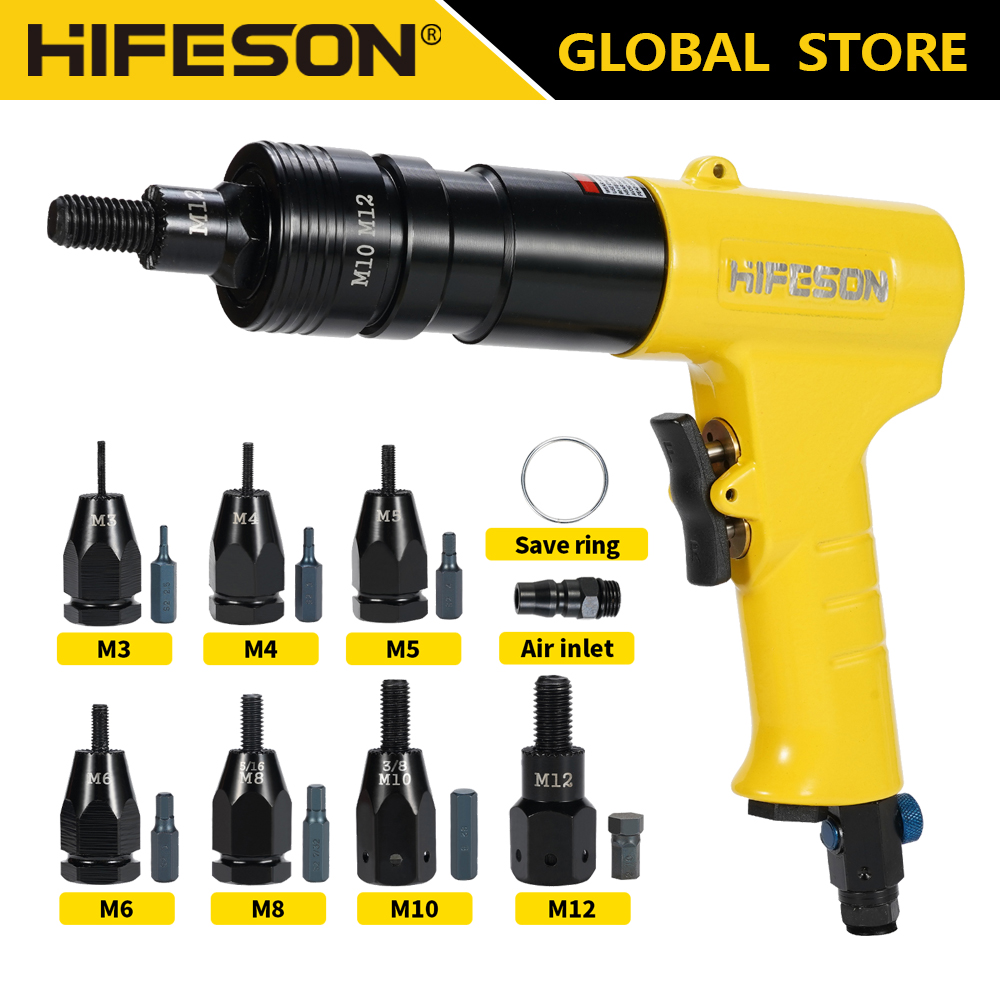 Pneumatische Klinkmoer Guns In - Rivet Setter Tool recensie en prijs
