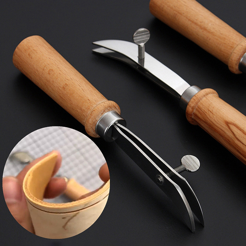 Verstelbare lederen randstikse - Groover Stitching Tool recensie en prijs