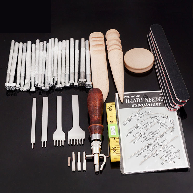 59-delige lederbewerkingsset m - Groover Stitching Tool recensie en prijs