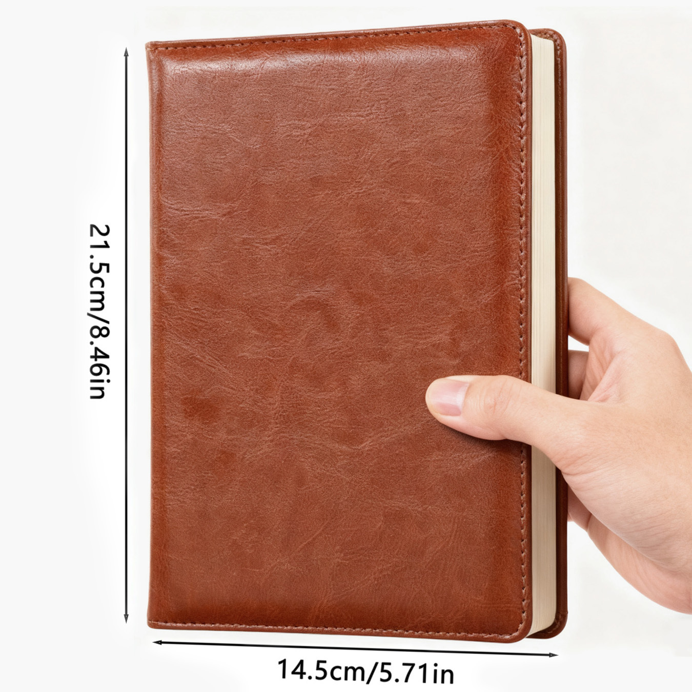 Vintage geprägd beren A5 leder - Leather Work Diary Covers recensie en prijs