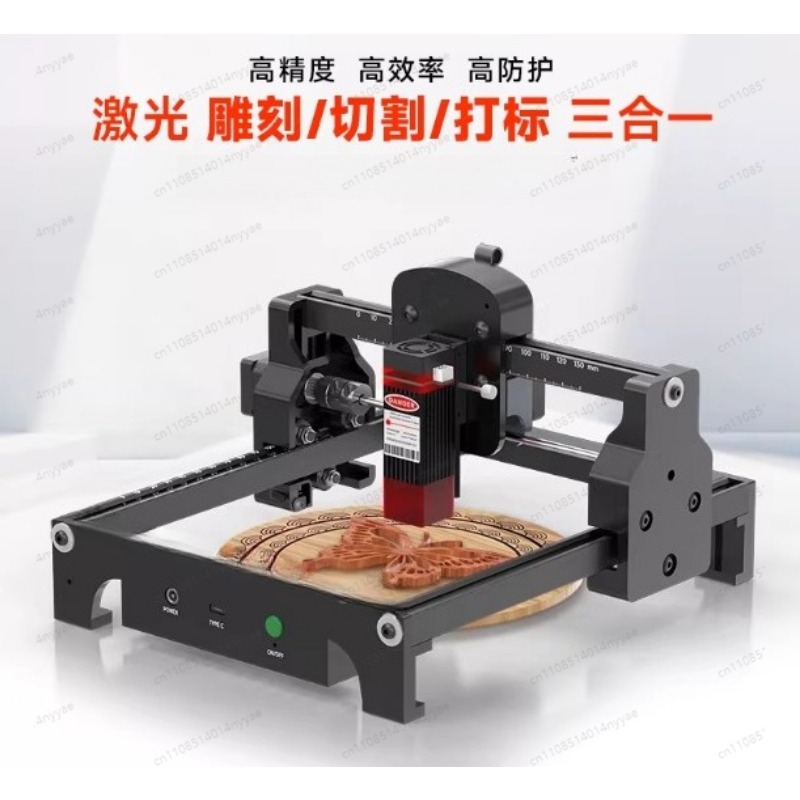 Draagbare mini lasergraveer- e - Leatherwork Machine recensie en prijs