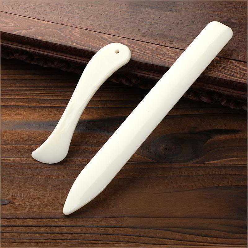2 stuks slijtvaste lederbewerk - Bone Folder Tool recensie en prijs