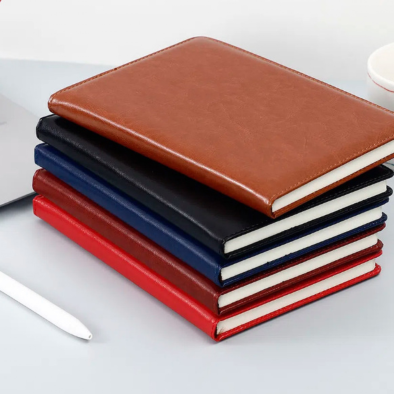 Handgetekend hartvormig retro  - Leather Work Diary Covers recensie en prijs
