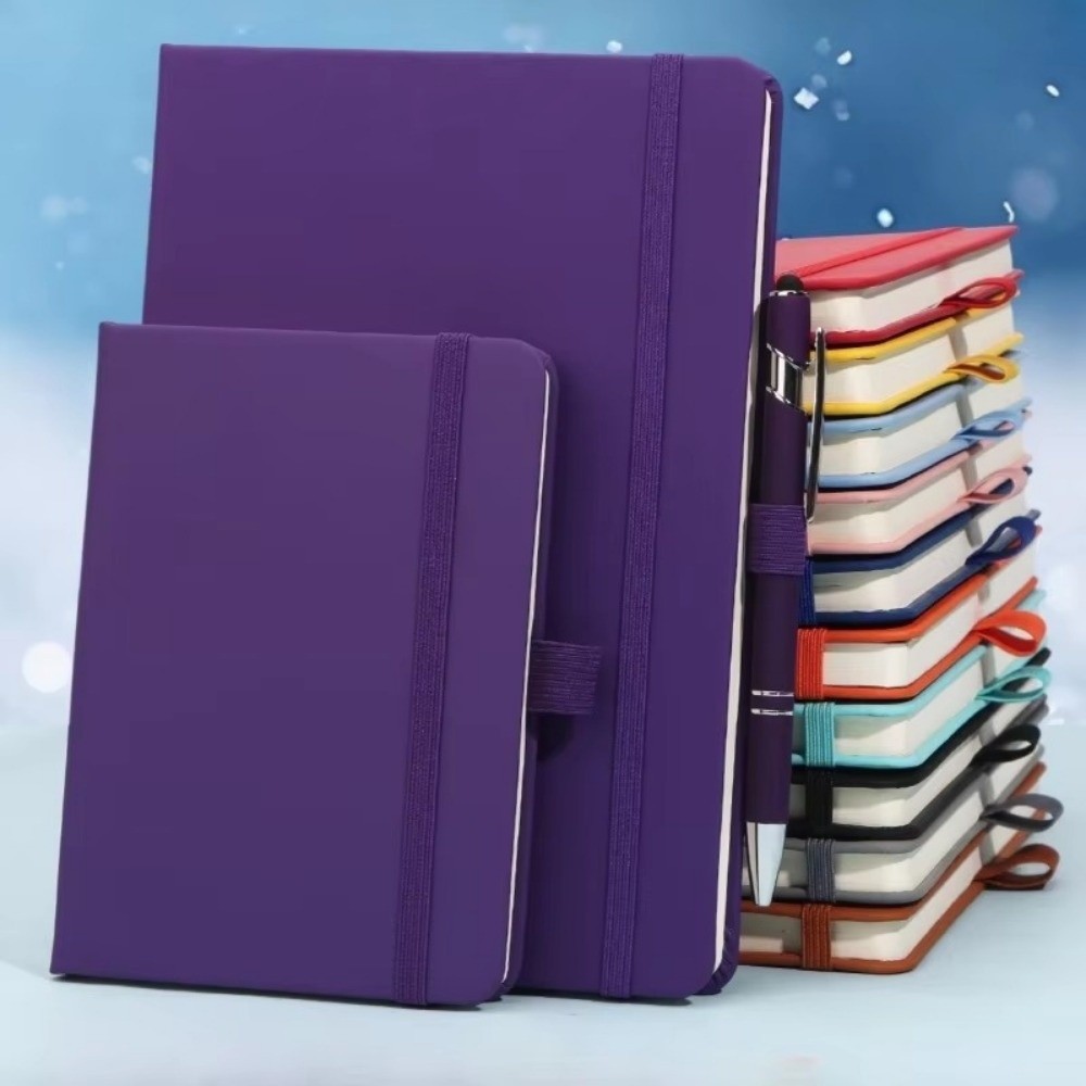 Kleine notitieboekjes met elas - Leather Work Diary Covers recensie en prijs